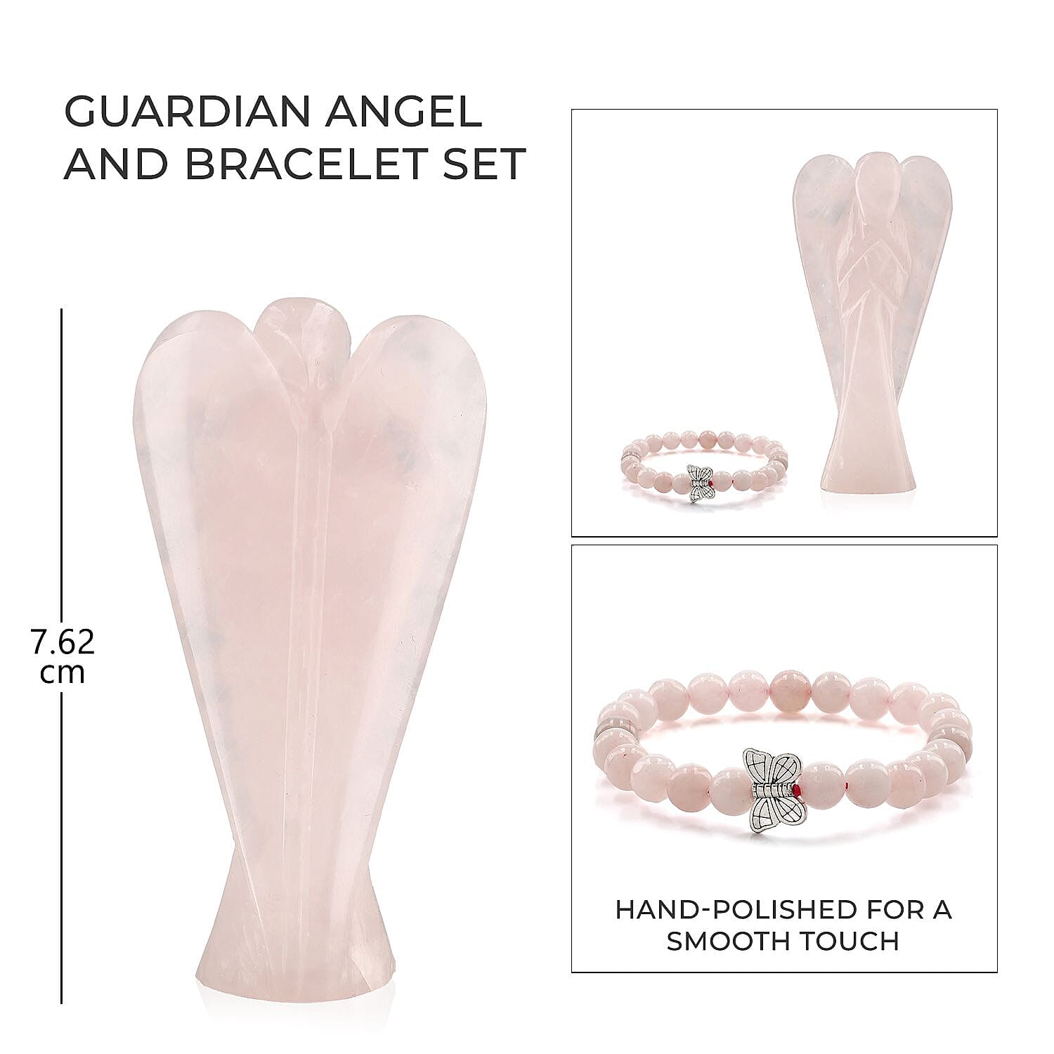 Figurine (Size 7x1x1 cm) - Pink & Pink