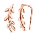 18K Rose Gold Vermeil Plated Sterling Silver Climber Earrings