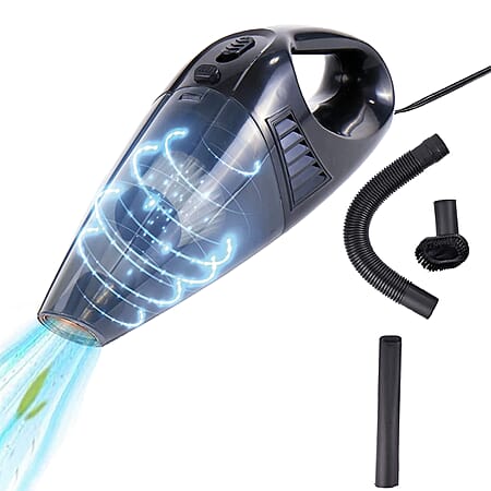 Portable Car Vacuum Cleaner - Bagless (Cigarette Lighter Port and 3m Cable) - 12V