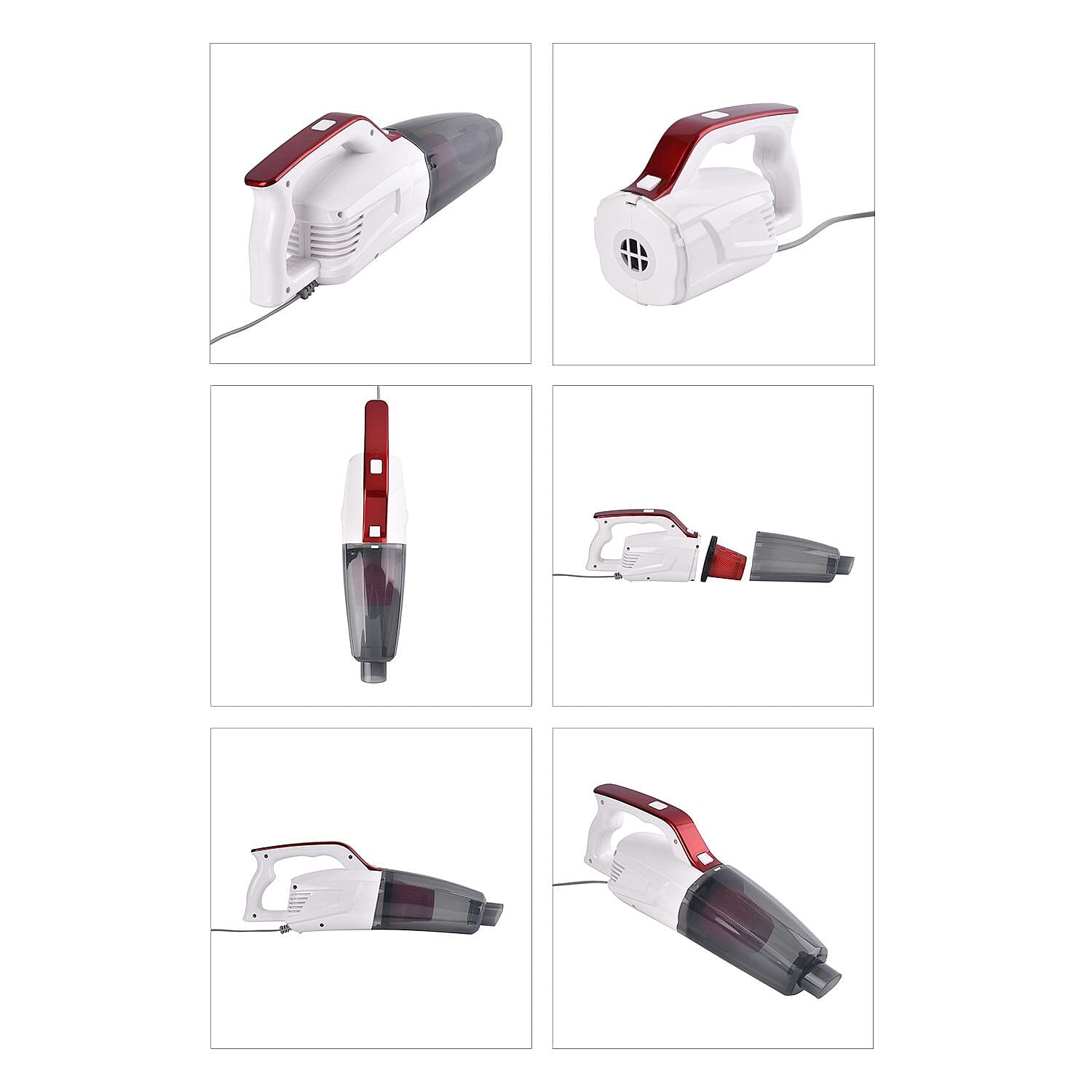 Lightweight Powerful Suction Bagless Corded Vacuum Cleaner with HEPA Filter (400W) 5m Cord