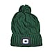 USB Rechargeable Waterproof LED Lighted Bobble Hat with Sherpa Lining
