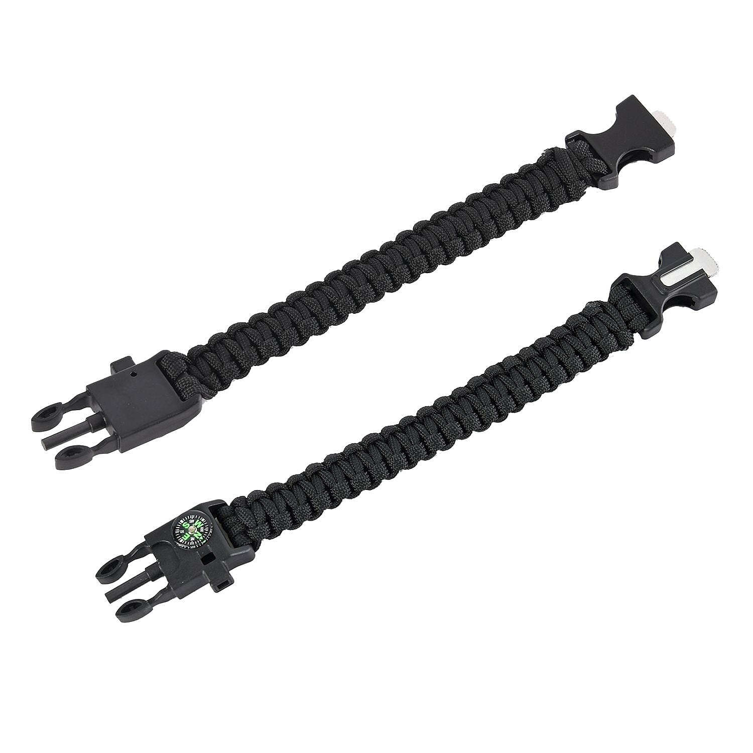 Cotton Patterned Hat, Cap and Earmuff (Size 11x1 cm) - Black & Black