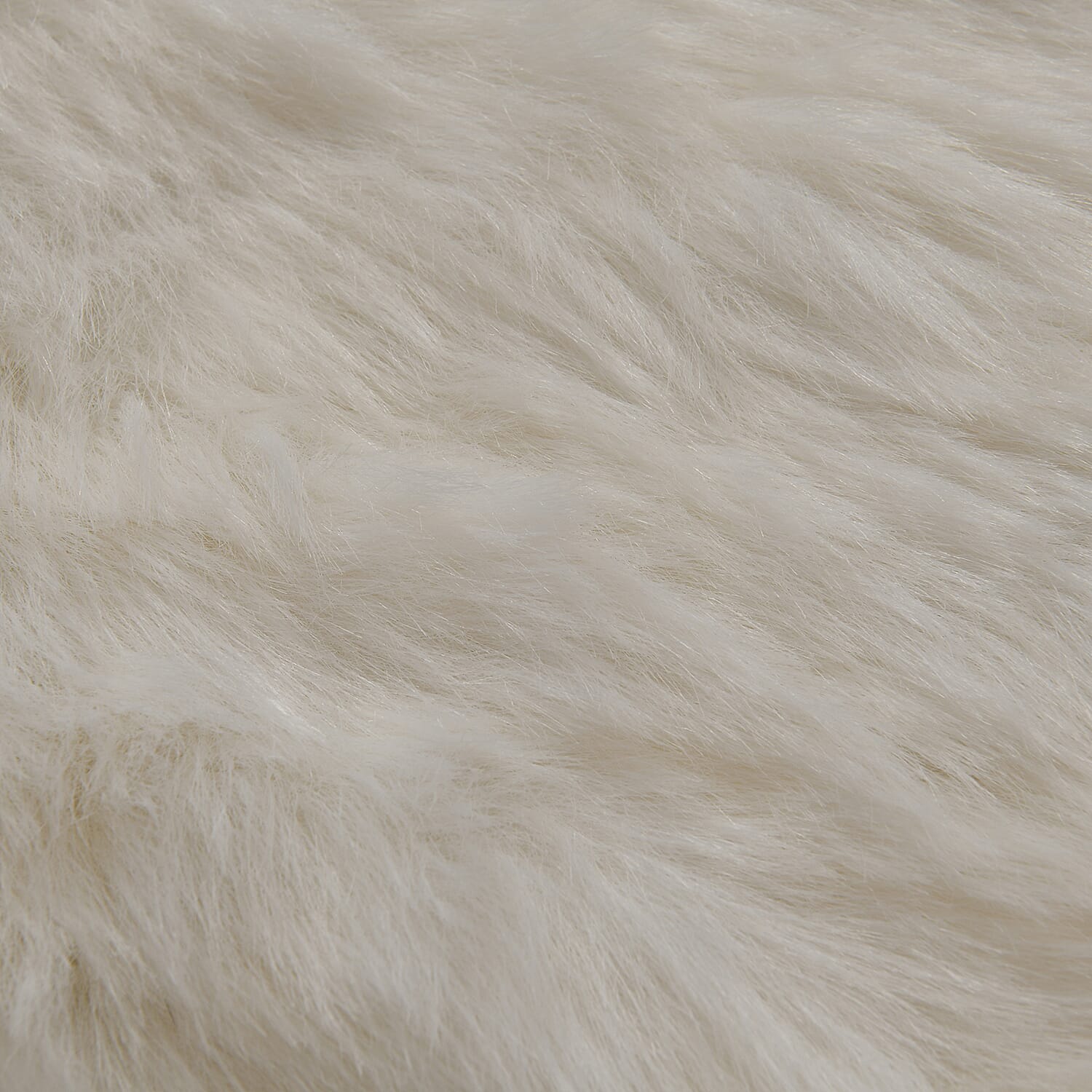 Acrylic Patterned Rug and Door Mat - White