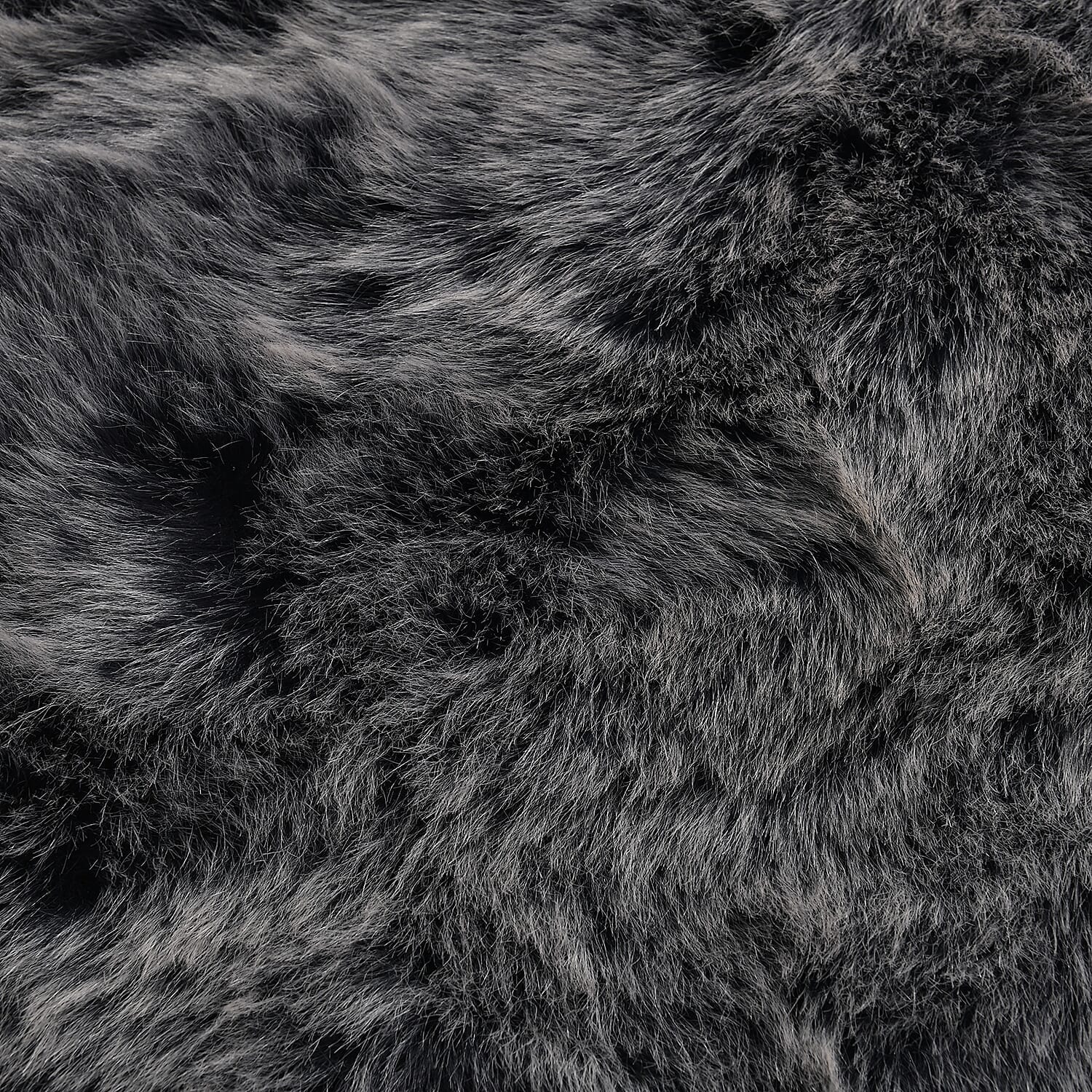 Acrylic Patterned Rug and Door Mat (Size 120x1 in) - Grey & White