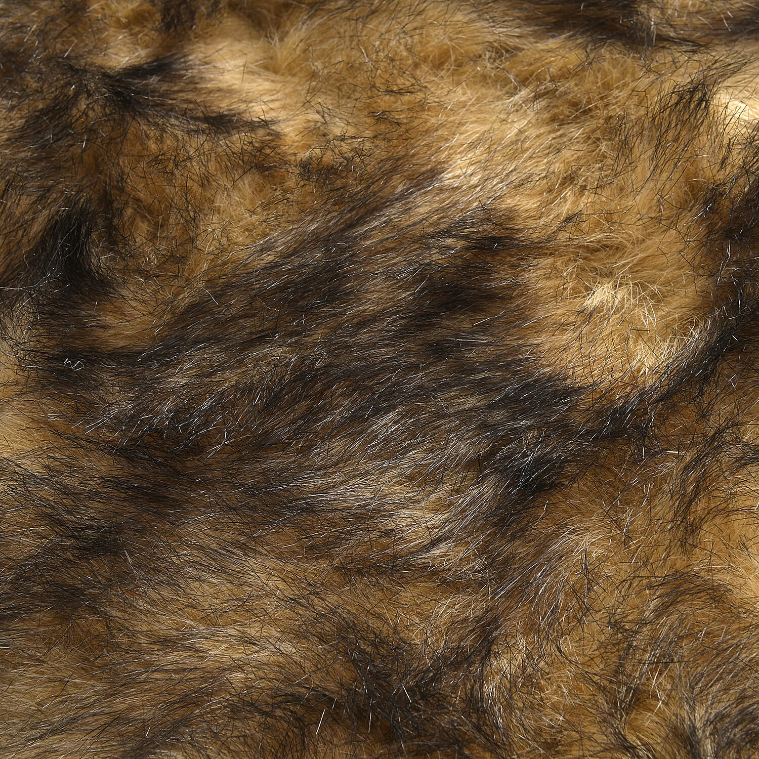 Acrylic Patterned Rug and Door Mat (Size 120x1 in) - Brown & White