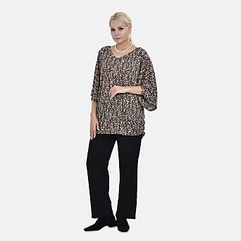 https://tjcuk.sirv.com/Products/75/1/7512885/Tamsy-Polyester-Leopard-Top-Size-106x1-cm-Brown-Brown_7512885.jpg?w=342&h=342