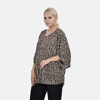 https://tjcuk.sirv.com/Products/75/1/7512885/Tamsy-Polyester-Leopard-Top-Size-106x1-cm-Brown-Brown_7512885_3.jpg?w=342&h=342