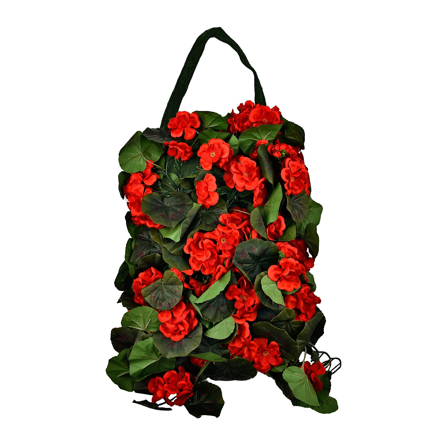 Hanging Flower Pouch (Size 60x30x10 cm) - Red