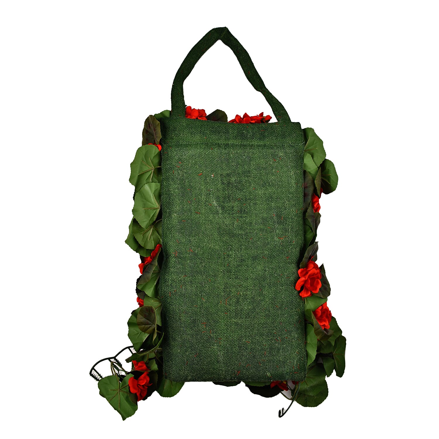 Hanging Flower Pouch (Size 60x30x10 cm) - Red