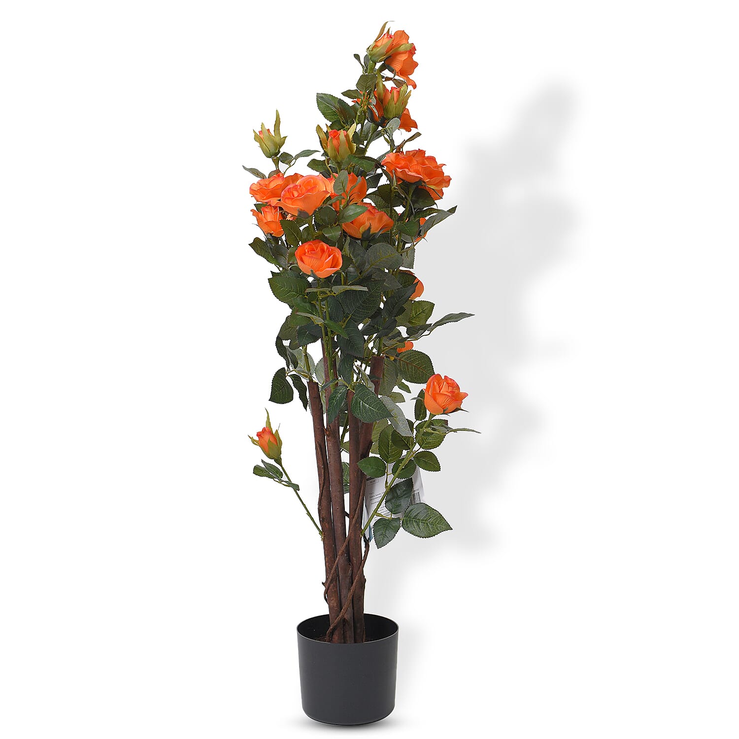 Multi-Stemmed Rose (Size 97x18 cm) - Orange