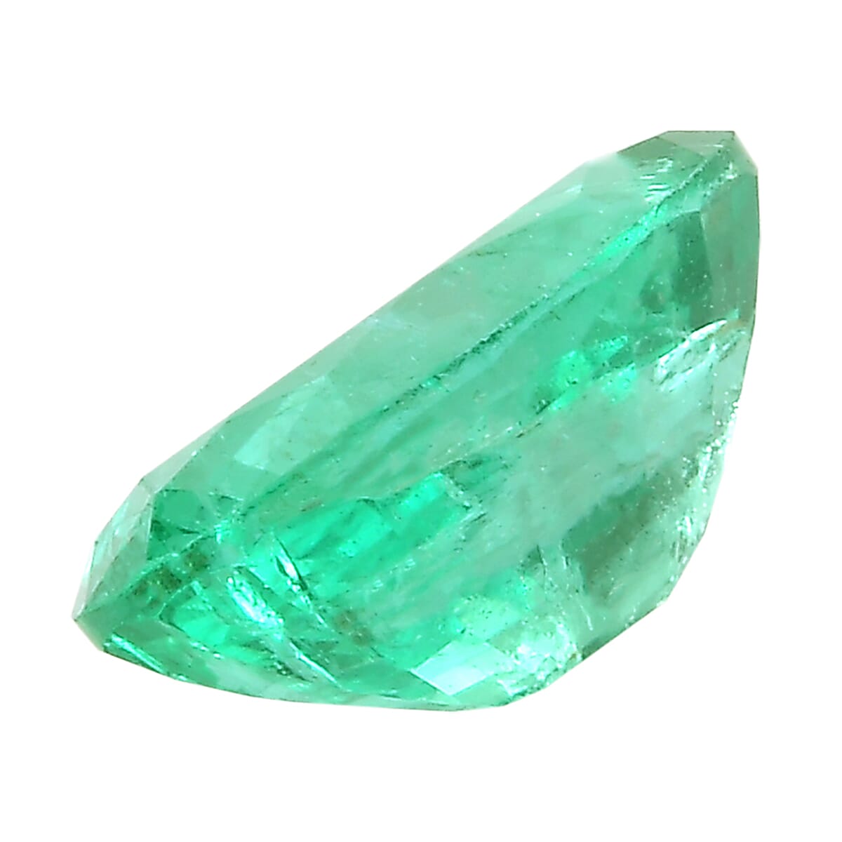 AAA Gemfield Premium Emerald Oval 8x6 mm 1.05 Ct
