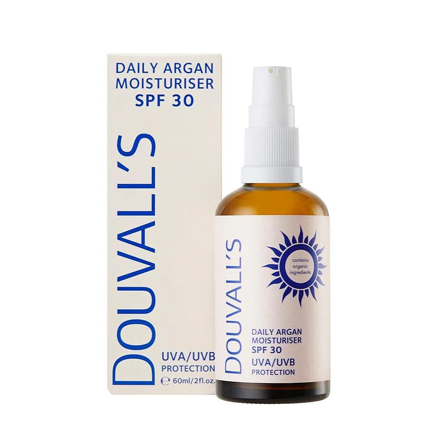 Douvalls - SPF30 Argan Moisturiser - 60ml