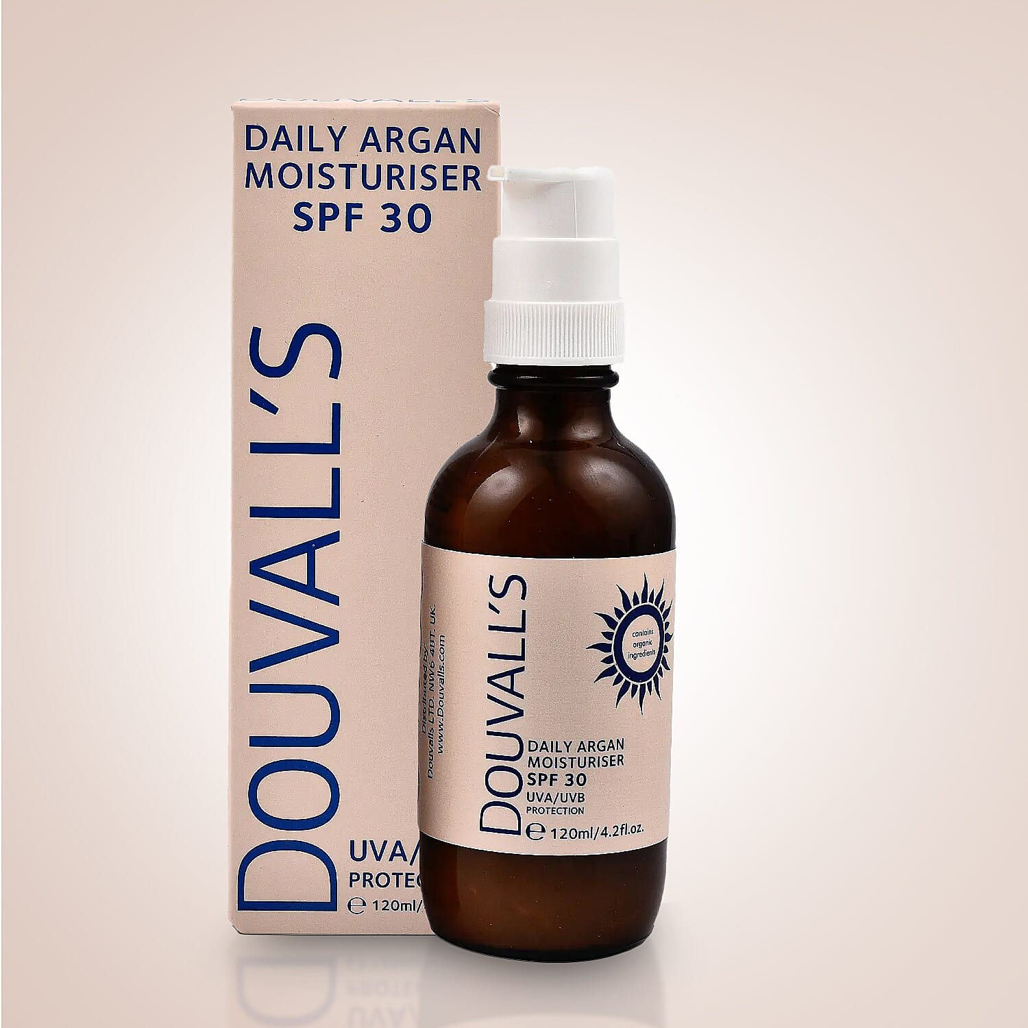 Douvalls- SPF30 Argan Moisturiser - 120ml