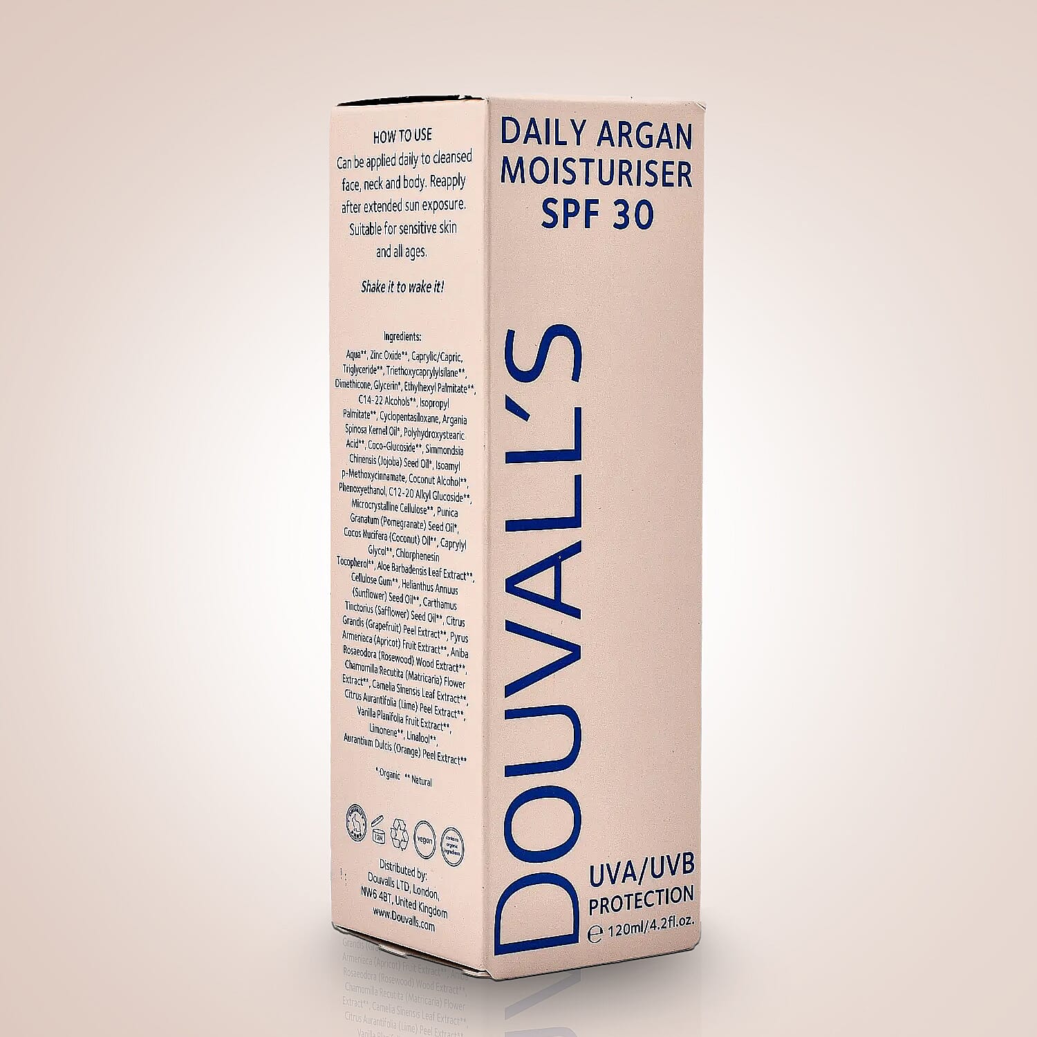 Douvalls- SPF30 Argan Moisturiser - 120ml