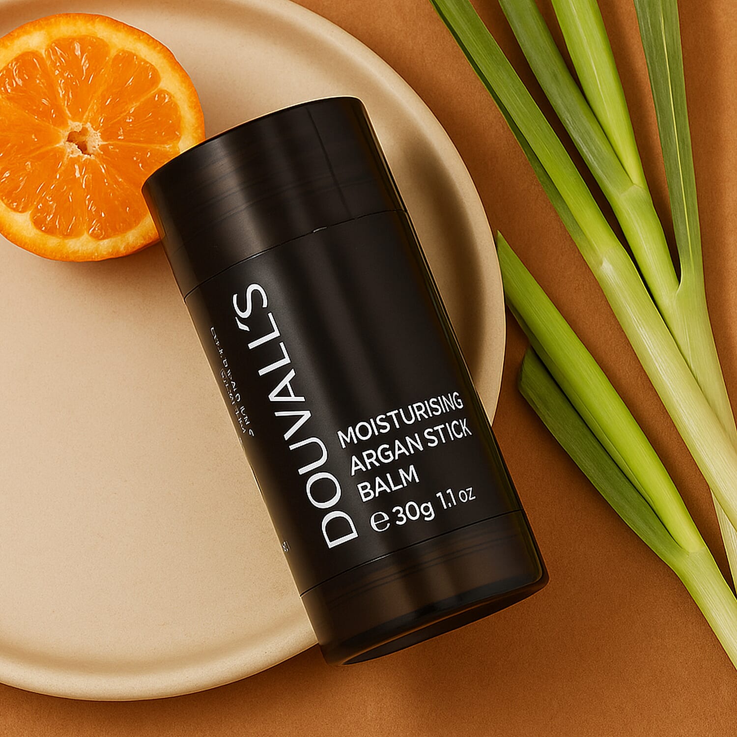 Douvalls - Argan Balm Roll 30g - Lemongrass & Mandarin