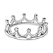 Crown Ring in Sterling Silver