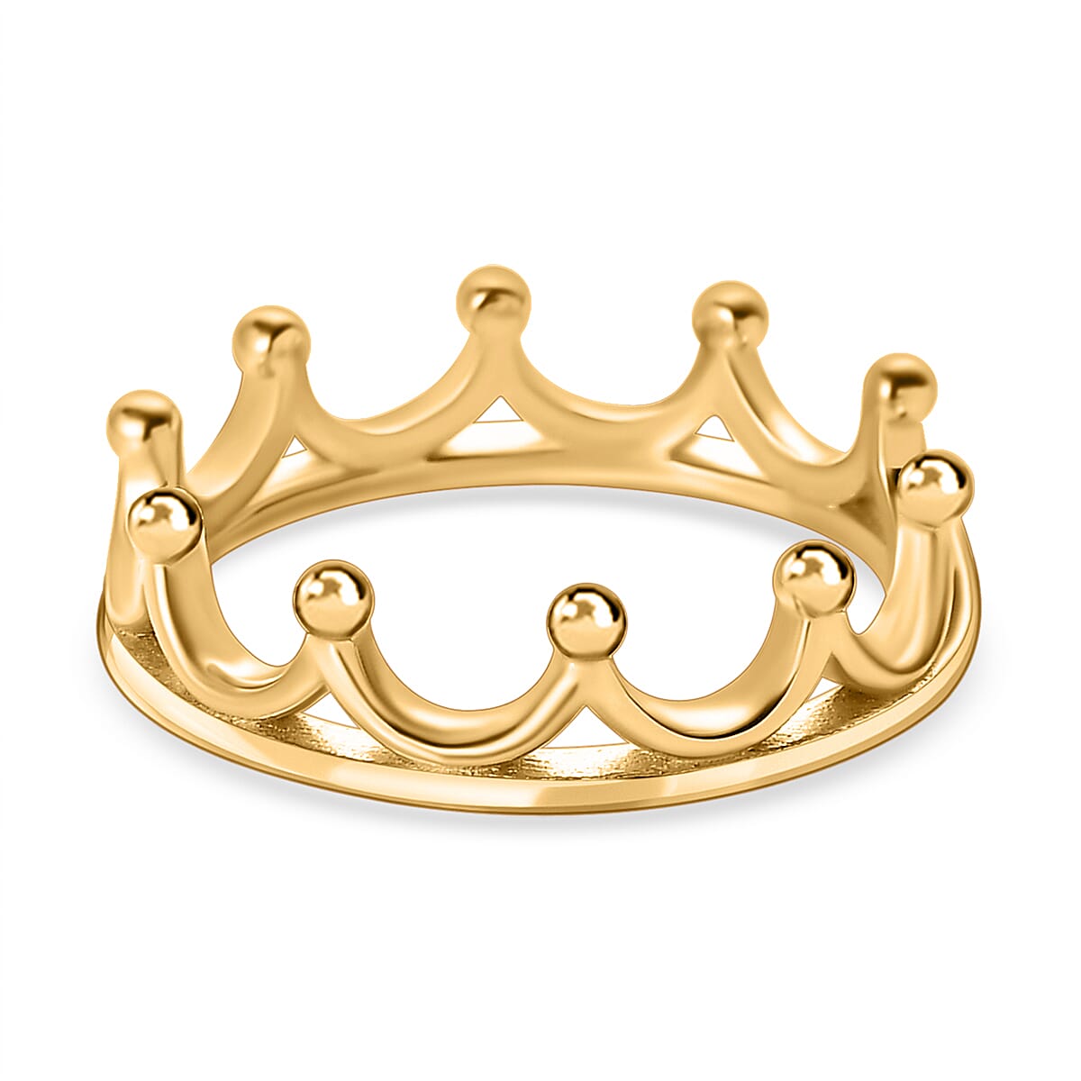 Crown Ring in Sterling Silver