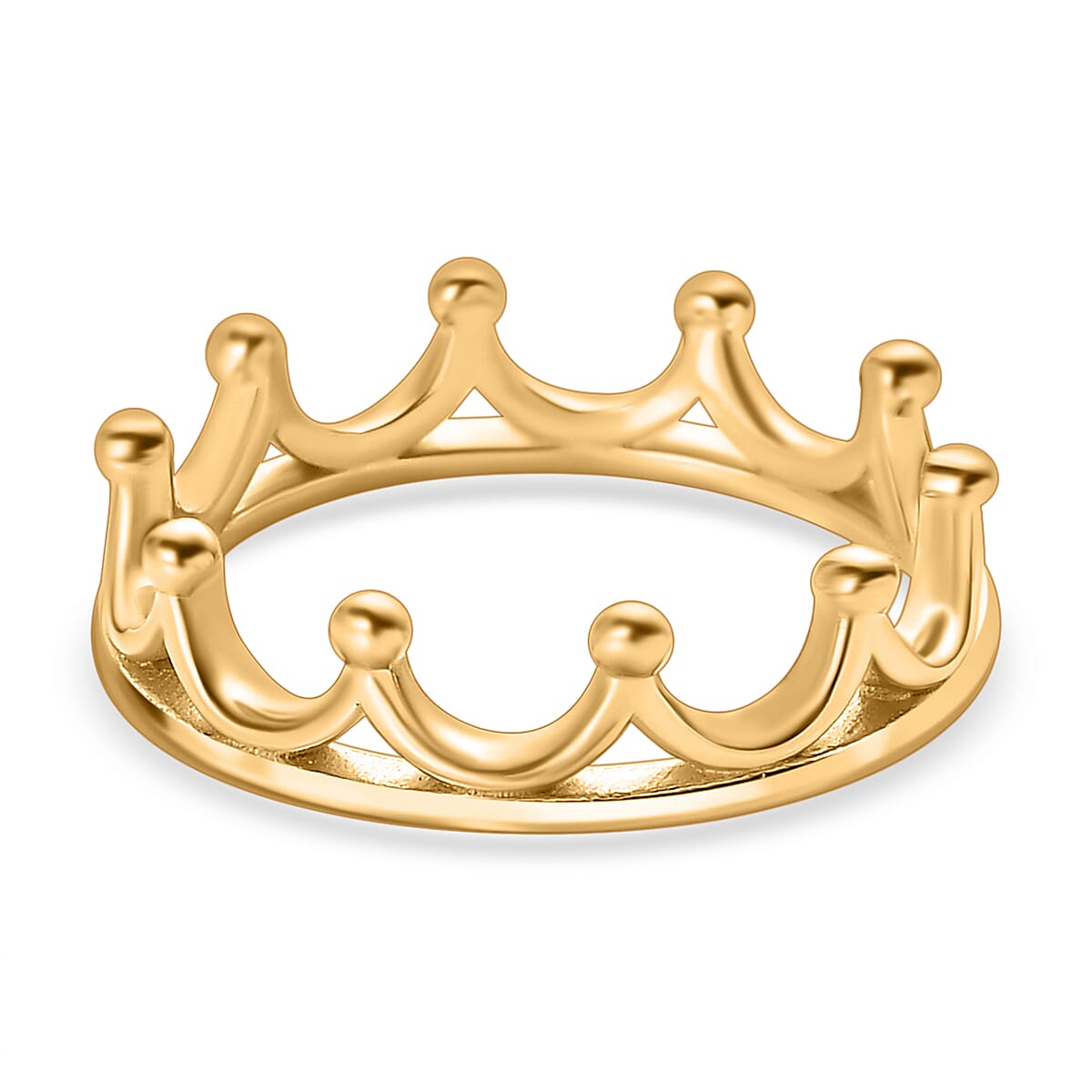 Crown Ring in Sterling Silver