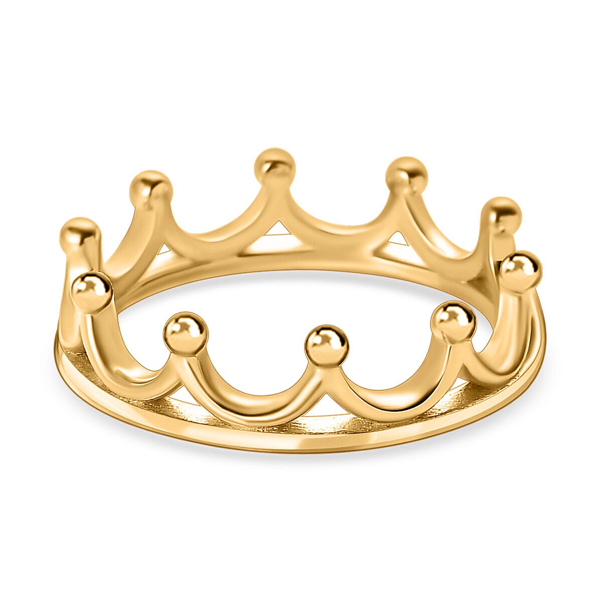 Crown Ring in Sterling Silver