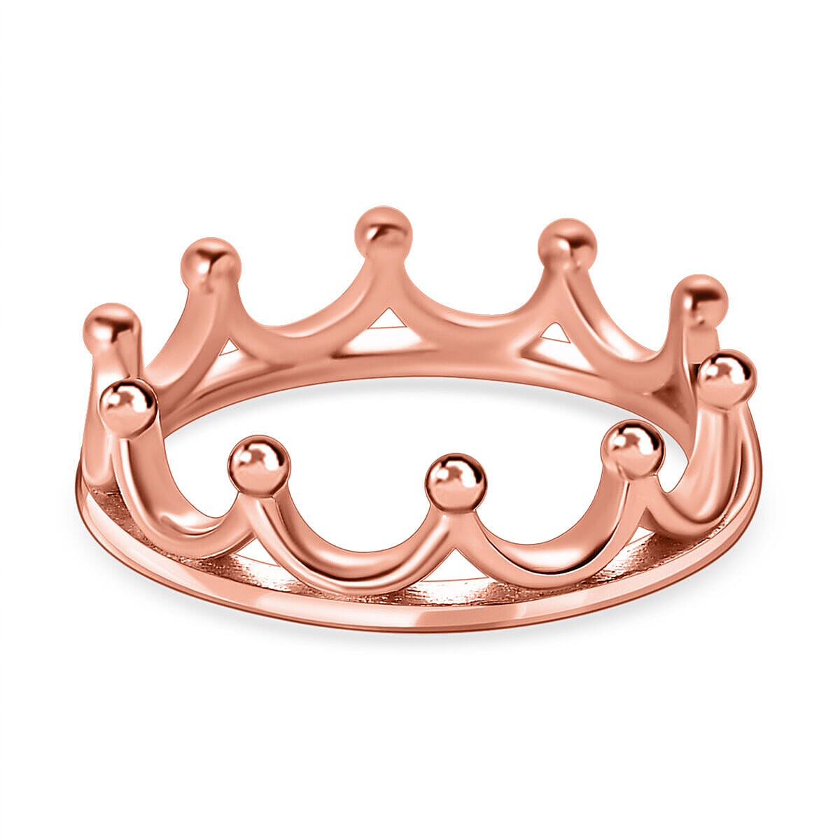 Crown Ring in Sterling Silver