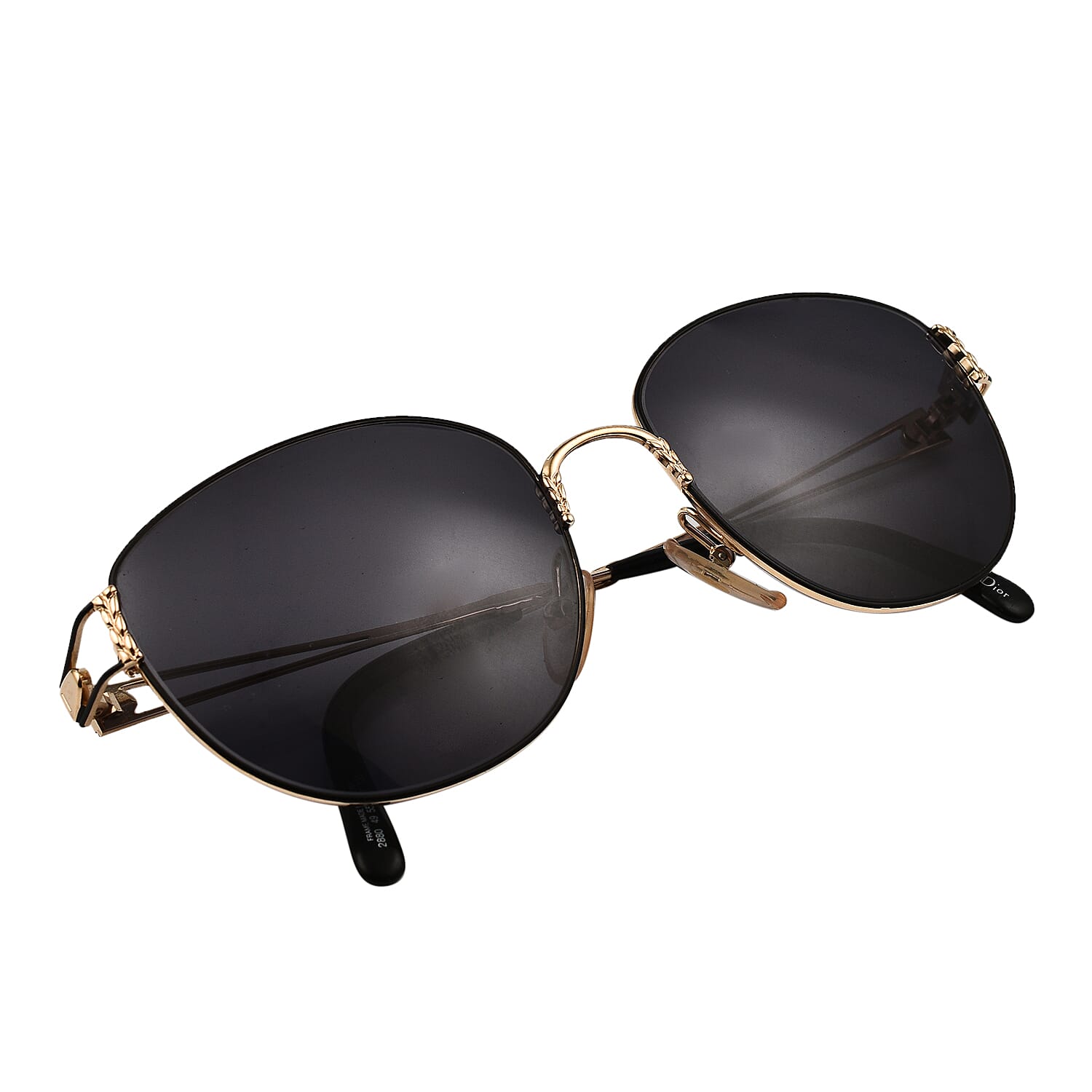 DIOR Cat Eye Sunglasses with Grey Lenses