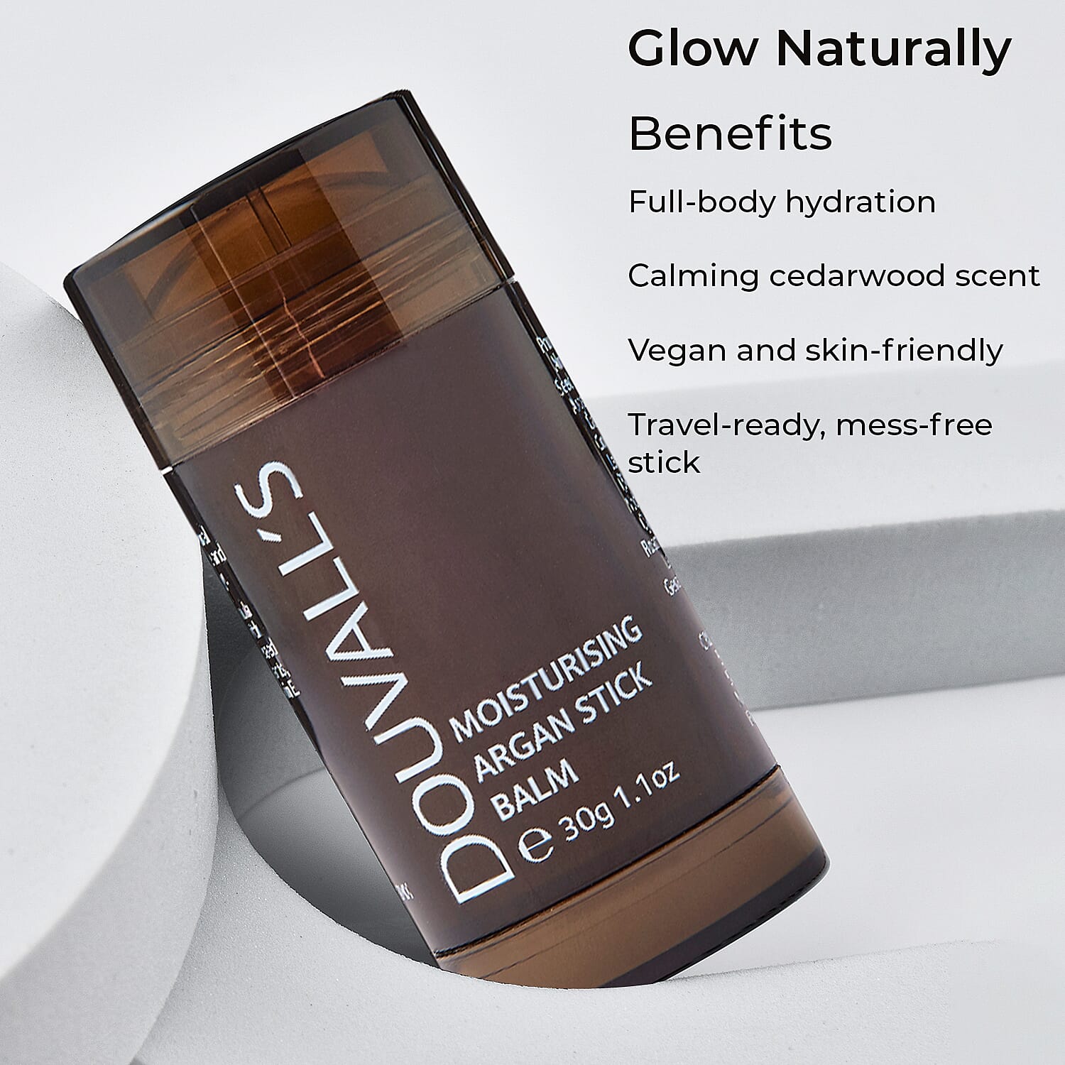 Douvalls - Argan Balm Roll 30g - Hemp - Cedar