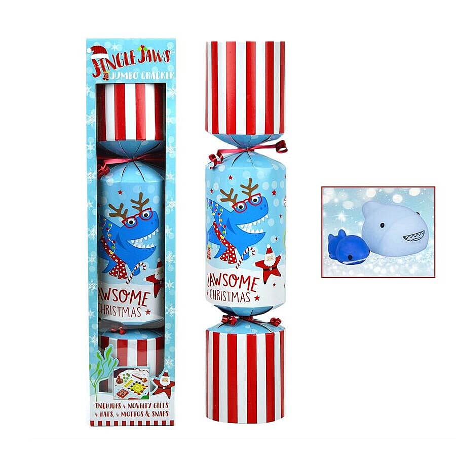 Jumbo Cracker in Shark Design