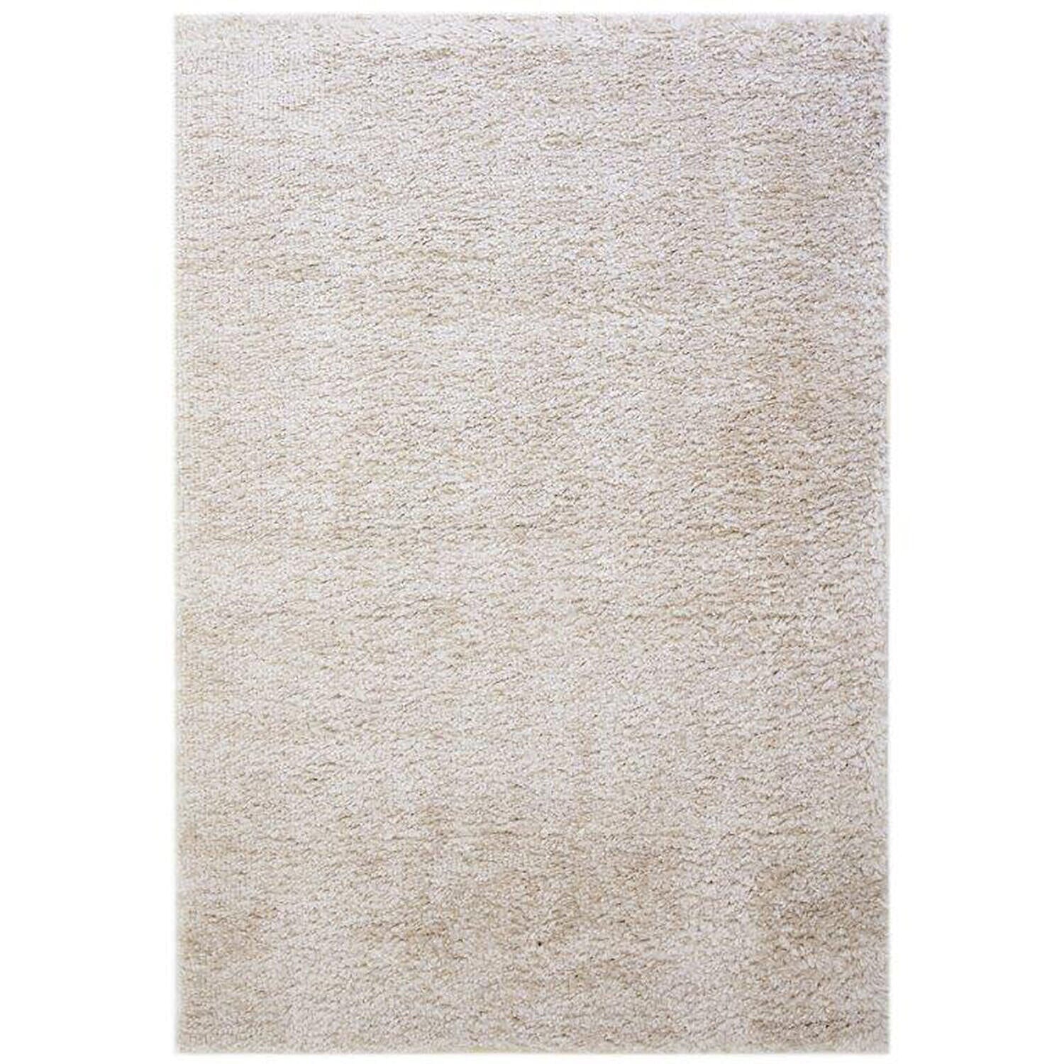 Luxe Cosy Rug (Size 160x110 cm) - Cream