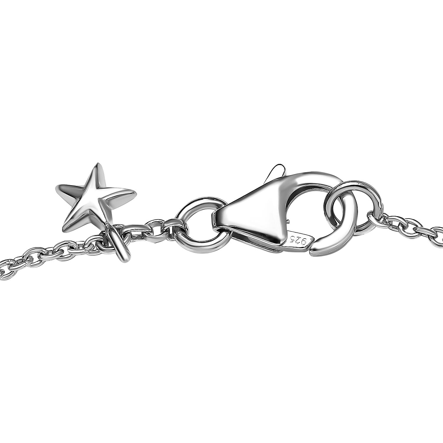 Sterling Silver Fancy Bracelet (Size - 7.5)