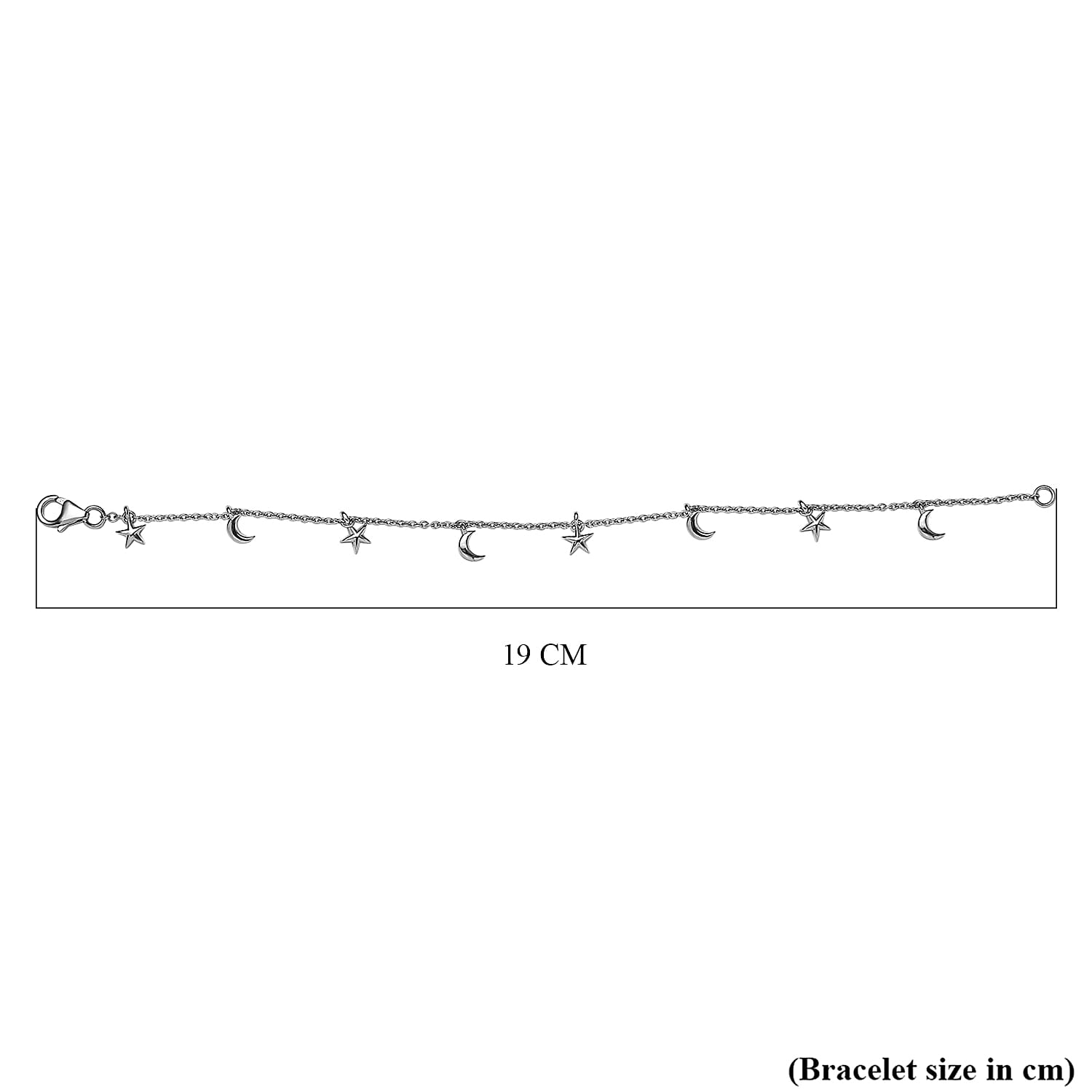 Sterling Silver Fancy Bracelet (Size - 7.5)