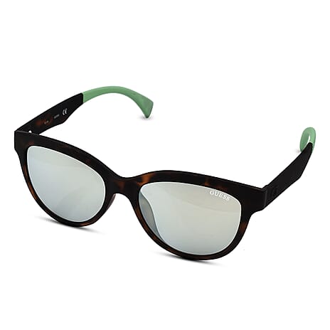 GUESS - Womens Cat Eye Sunglasses - Tortoise