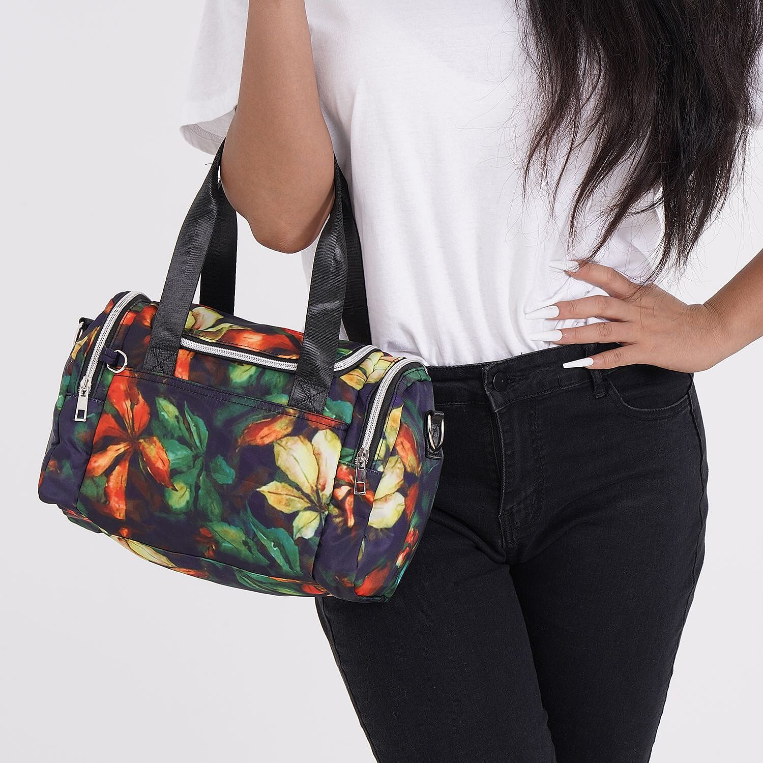 Multi color sales bag