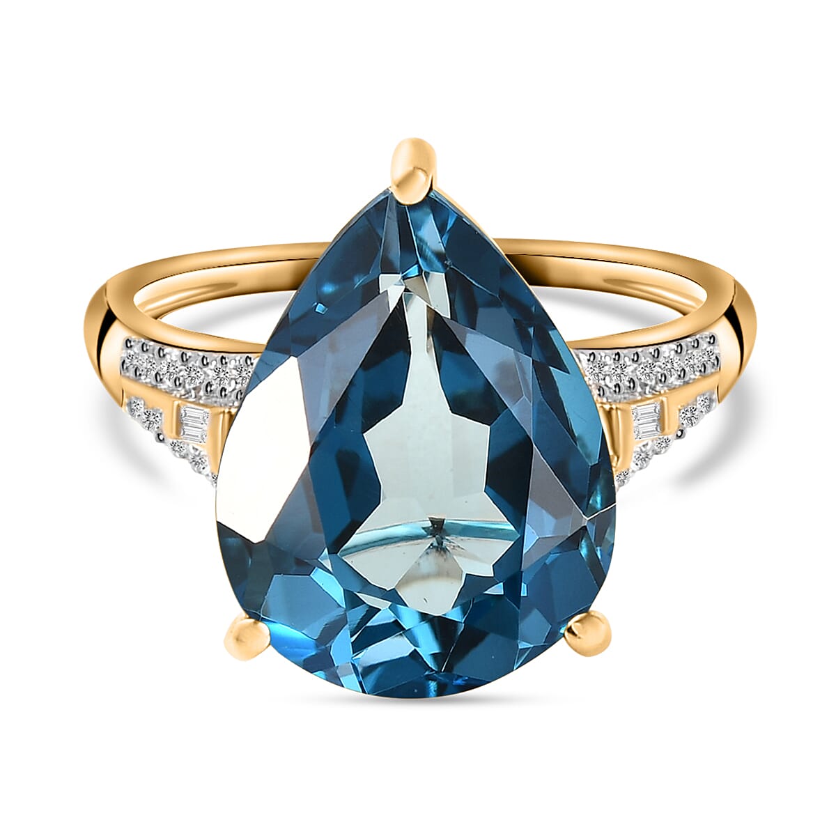 Pear Shaped Yellow Topaz Ring 2025 | www.urbag.ws