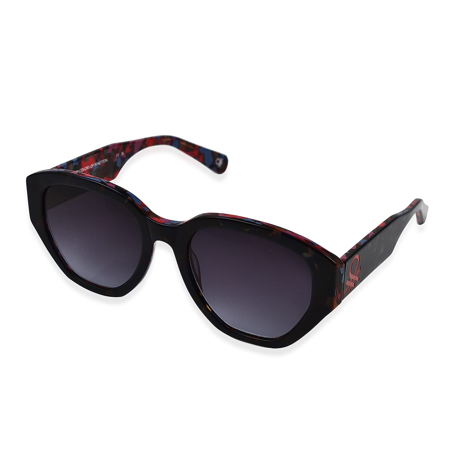 united colors of Benetton - Womens Black Square Sunglasses - Butterfly