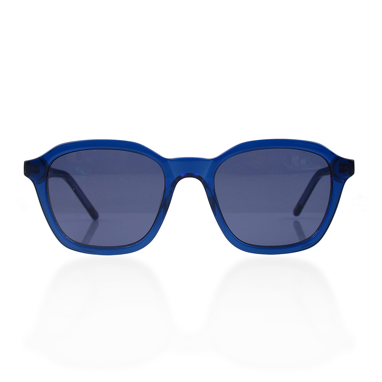 United Colors of Benetton - Unisex Square Sunglasses - Blue