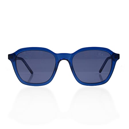 United Colors of Benetton - Unisex Square Sunglasses - Blue