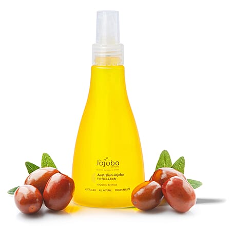 100% Natural Organic Jojoba Wadi Wadi Cold Pressed Oil for Skin and Hair - 250ml