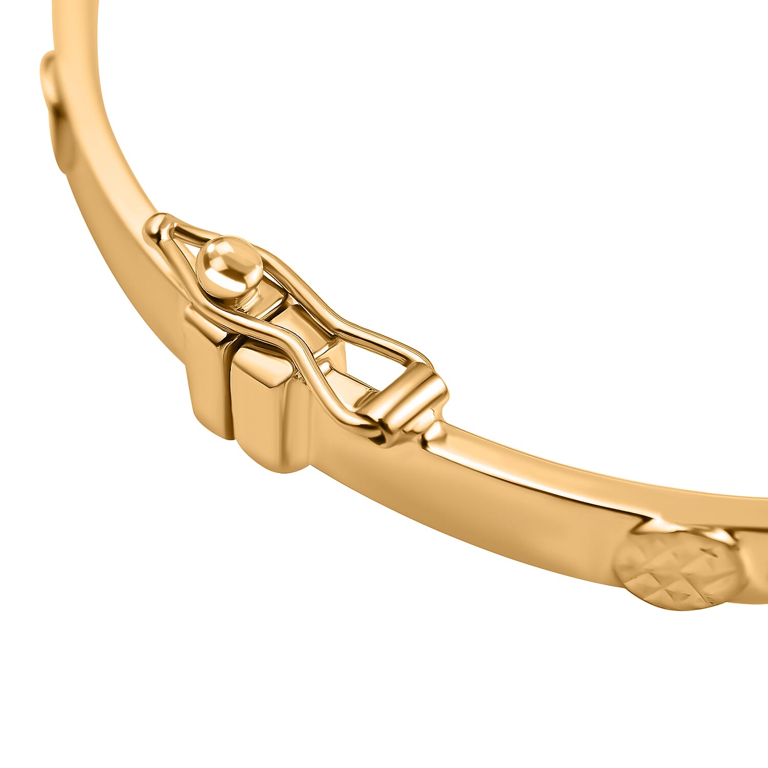 Maestro Collection - Designer Inspired 9K Yellow Gold Bangle
