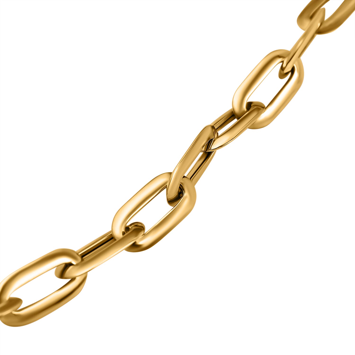 Maestro Collection - 9K Yellow Gold Padlock Necklace (Size - 20), Gold Wt. 5 Gms