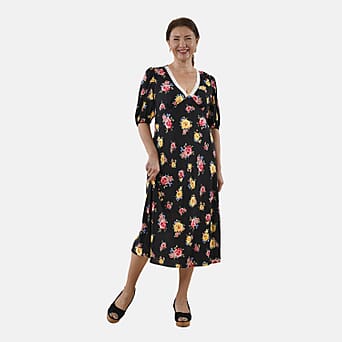 https://tjcuk.sirv.com/Products/75/2/7523426/Tamsy-100-Viscose-Rose-Pattern-Trim-Dress-with-Lace-Size-12-Black-Mult_7523426.jpg?w=342&h=342