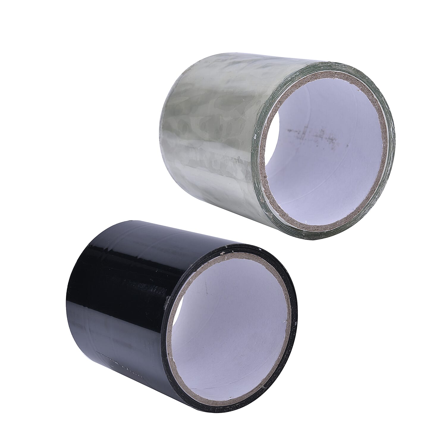 2 Waterproof Super Strong Flex Tape - Patch, Bond, Seal, Repair - 3m Black - Clear