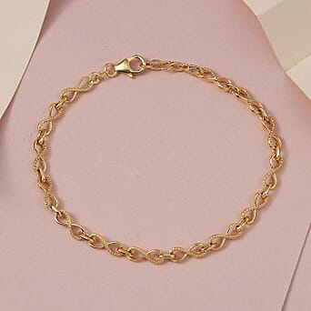 https://tjcuk.sirv.com/Products/75/2/7525324/Infinity-Link-Bracelet-Size-6.5-with-Extender-in-Gold-Plated-Sterling-_7525324_3.jpg?w=342&h=342