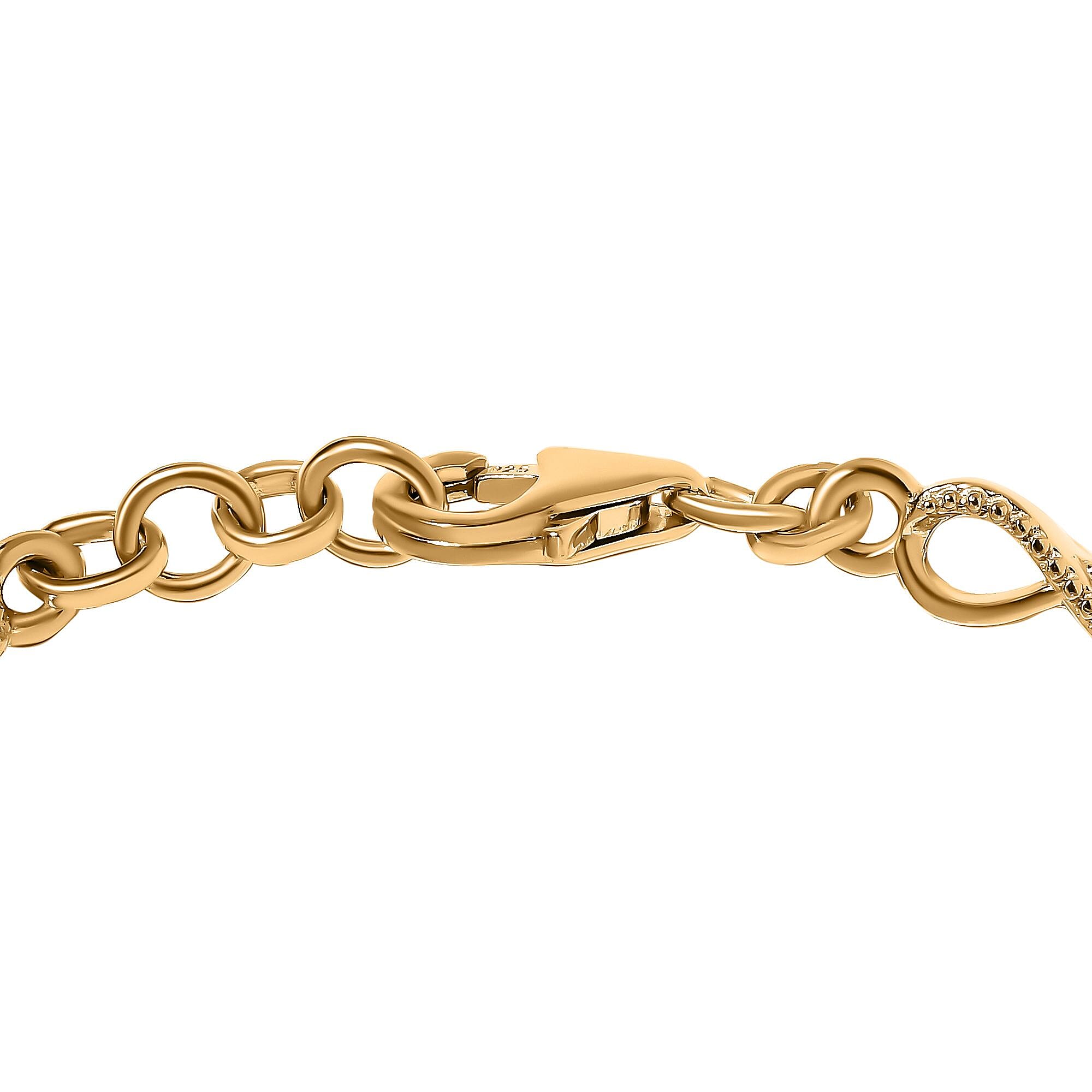 Infinity Knot Bracelet in Sterling Silver