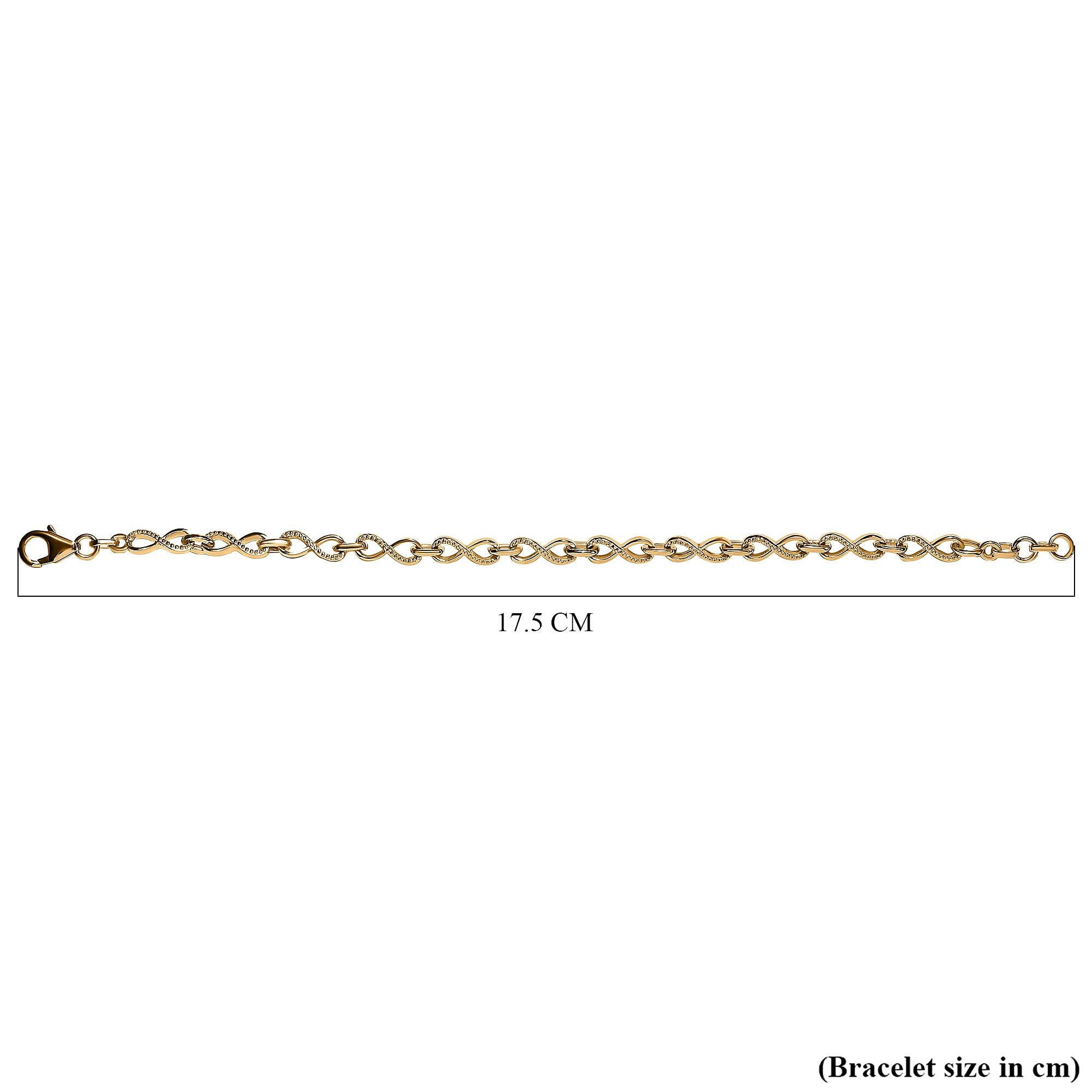 Infinity Knot Bracelet in Sterling Silver