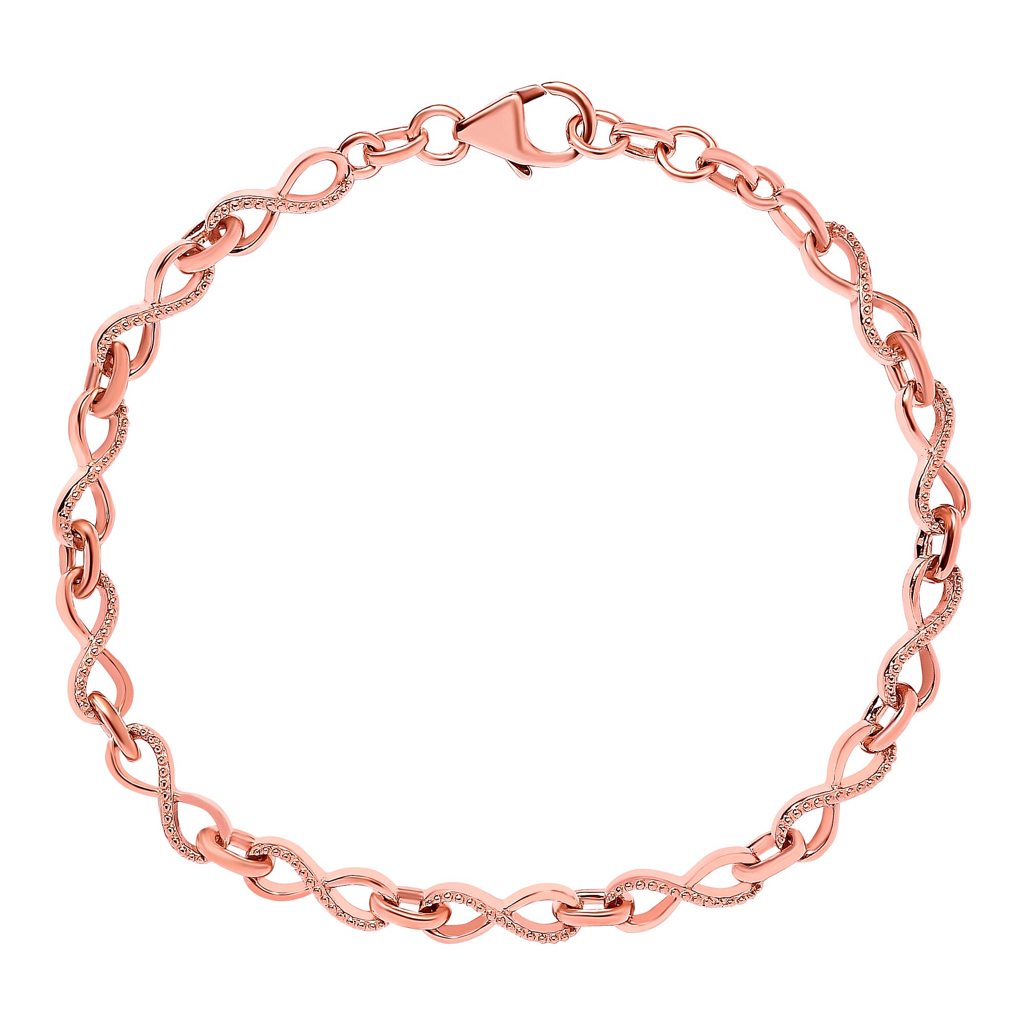 Infinity Knot Bracelet in Sterling Silver