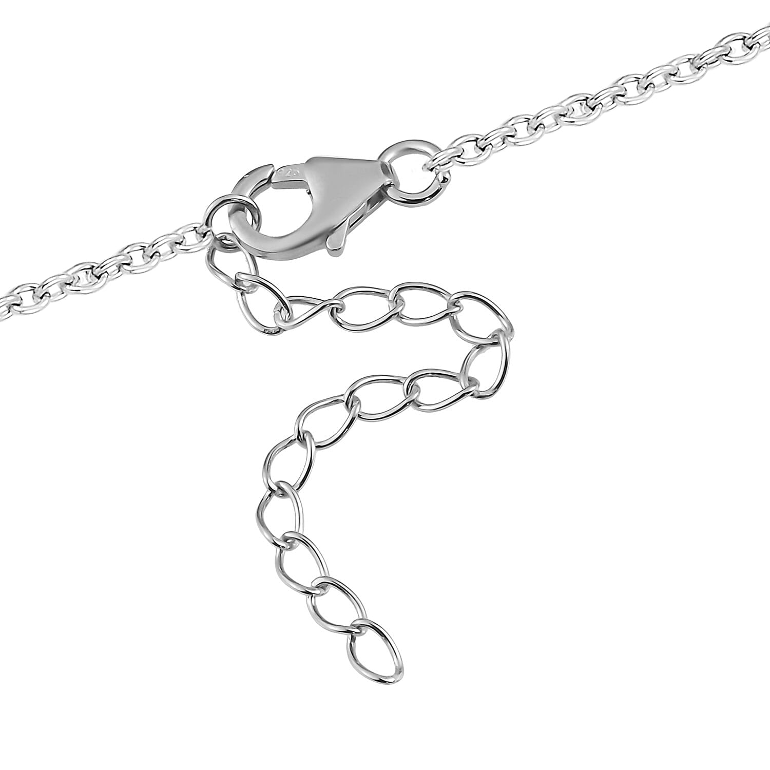 Ethiopian Welo Opal Necklace (Size - 18 with 2 inch Extender) in Platinum Overlay Sterling Silver 4.98 Ct, Silver Wt. 11.00 Gms