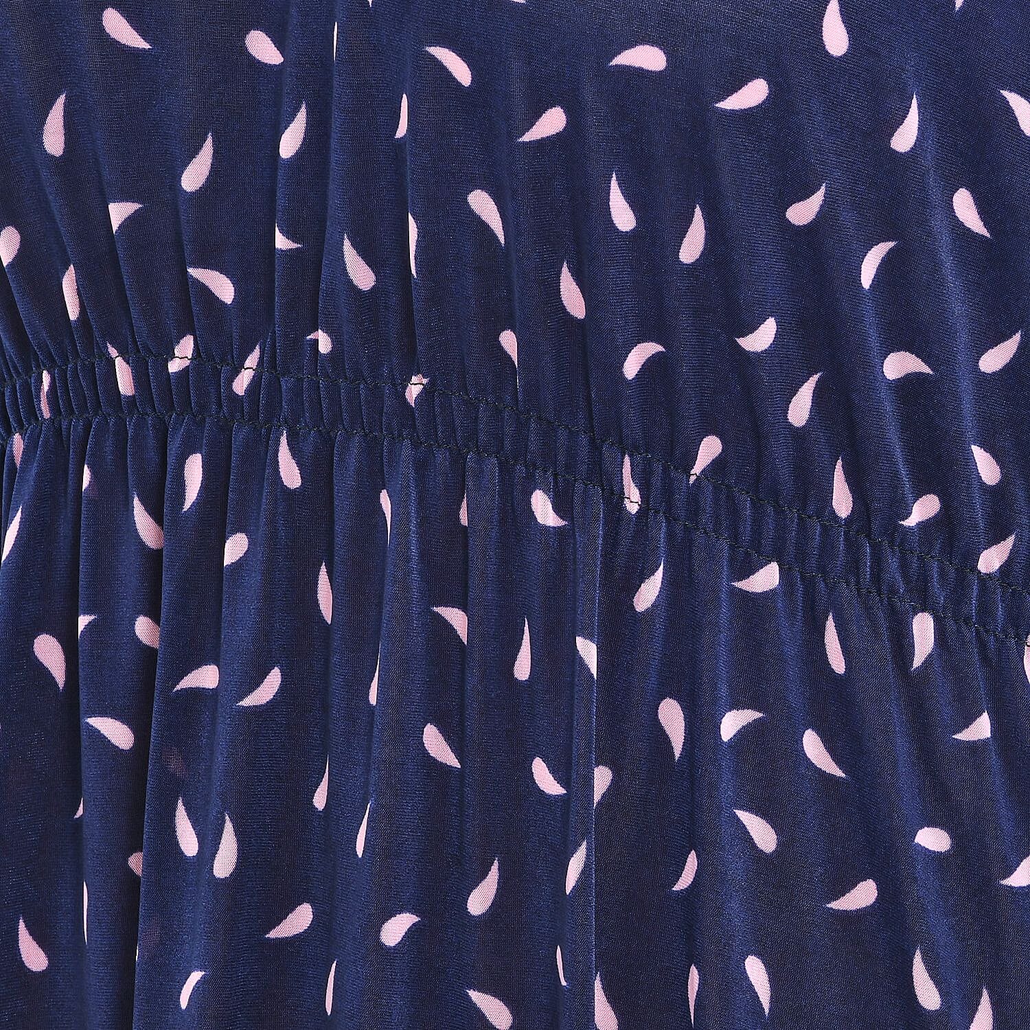 Close Out - Stretch Jersey Maxi Dress (One Size,8-18) - Pink