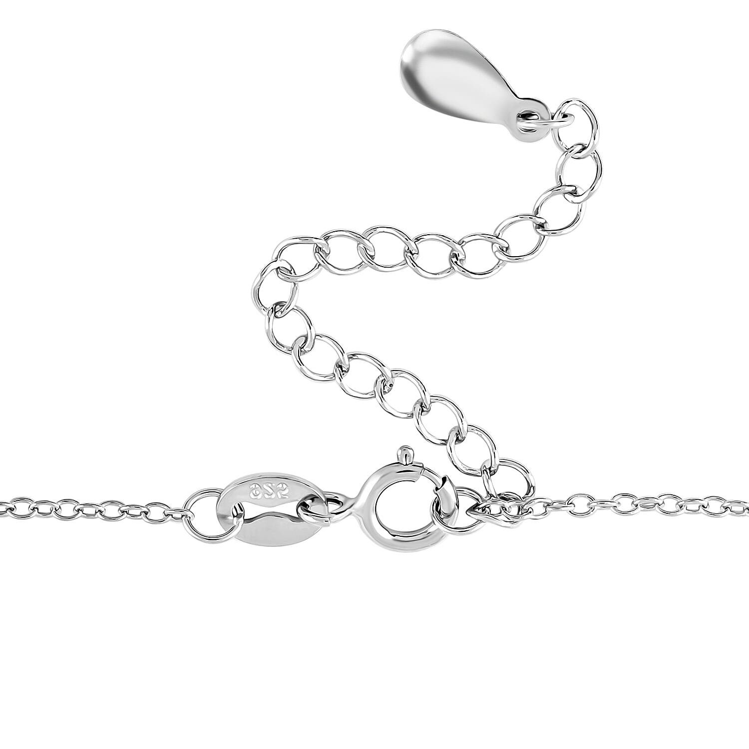 AAA Gemfields Emerald and Natural Zircon Pendant with Chain (Size-18 - 2 Ext) in Rhodium Overlay Sterling Silver 1.64 Ct