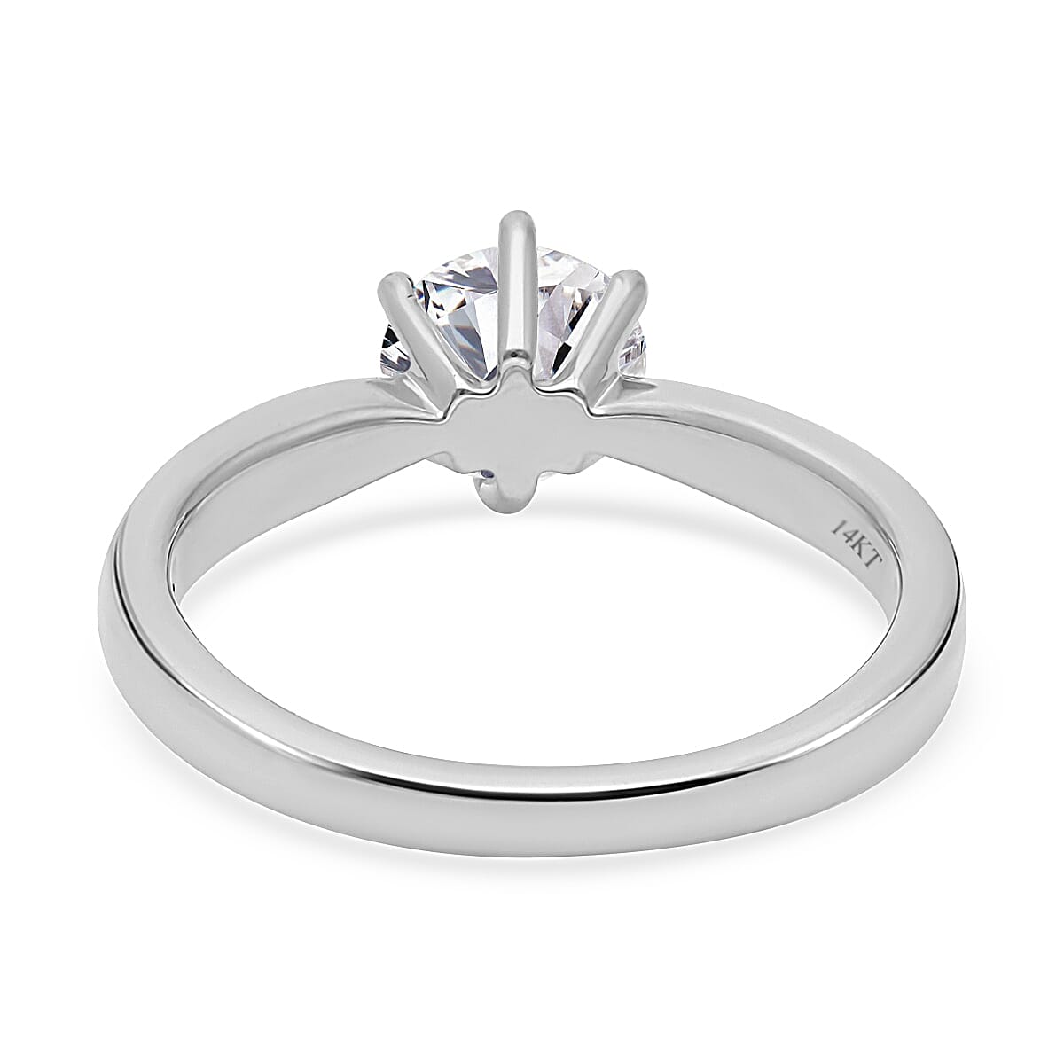 Luxuriant Diamond - 14K White Gold IGI Certified Lab Grown Diamond (VS-E-F) Ring 1.00 Ct. Luxuriant Diamond - 14K White Gold IGI Certified Lab Grown Diamond (VS-E-F) Ring 1.00 Ct.