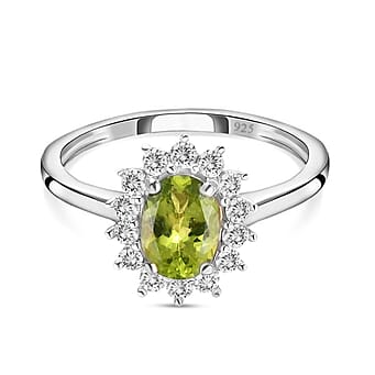 https://tjcuk.sirv.com/Products/75/2/7528203/Hebei-Peridot-August-Birthstone-Halo-Ring-with-Natural-Cambodian-Zirco_7528203.jpg?w=342&h=342